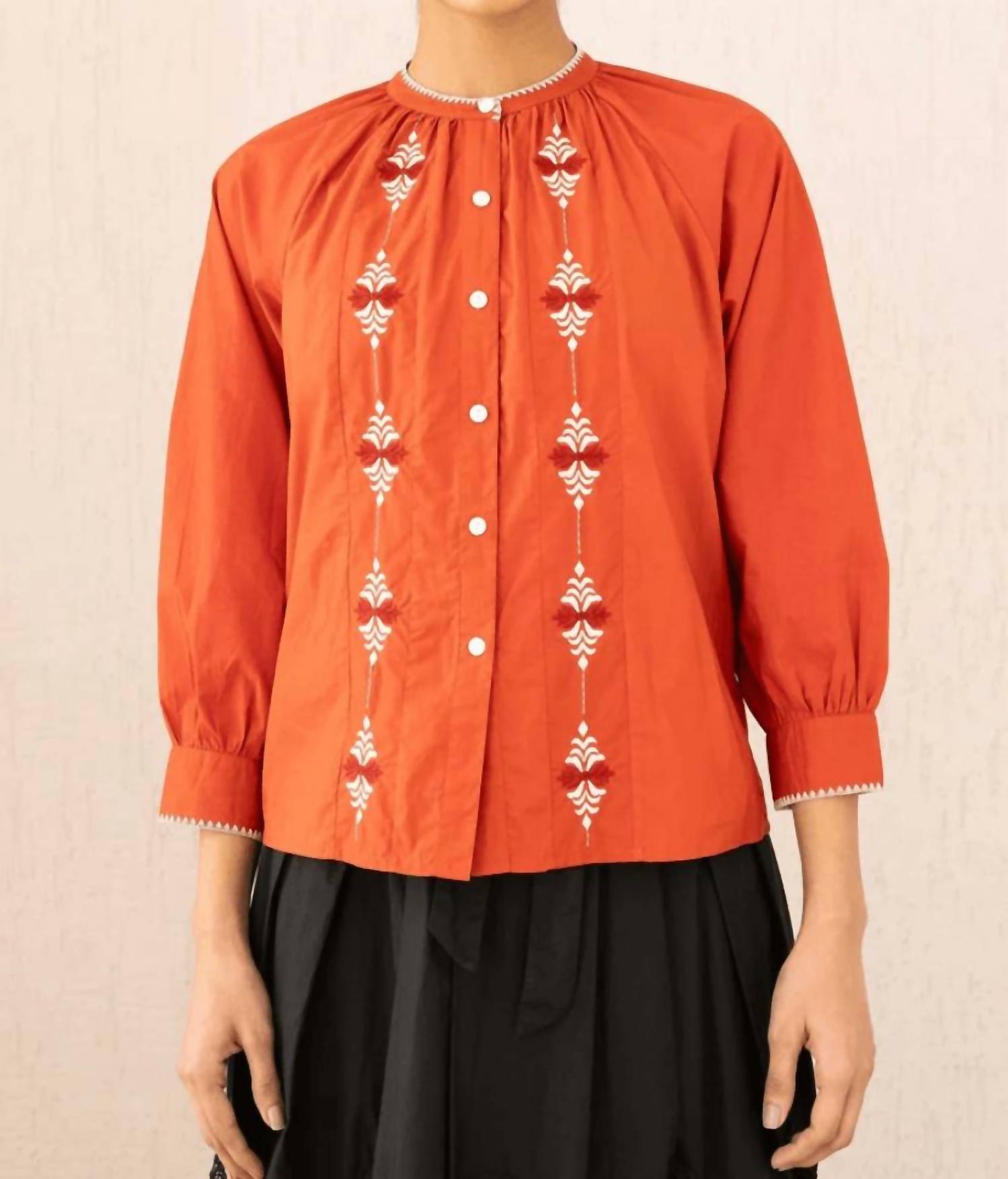 Топ Leonie Crewneck в цвете ройбуш Banjanan, Rooibos
Топ Leonie Crewneck в цвете ройбуш Banjanan, Rooibos