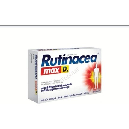 Рутинацея Макс D3 Gnc 
Рутинацея Макс D3 Gnc