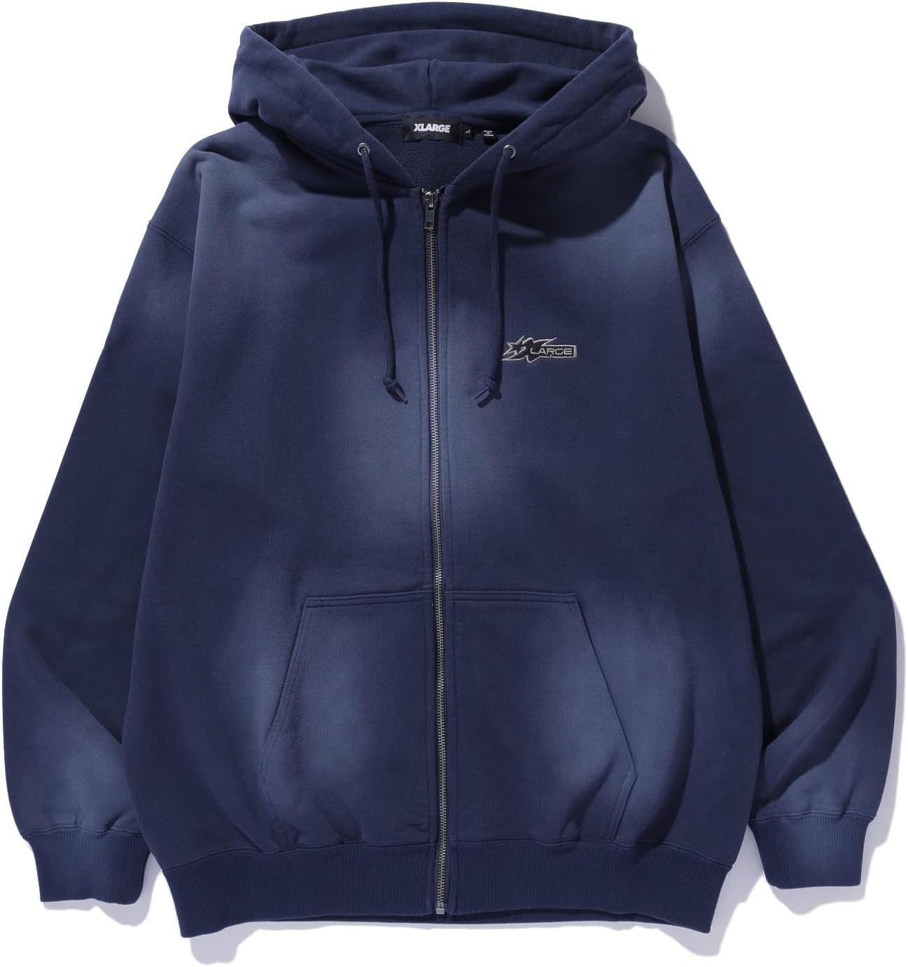 Мужская толстовка с капюшоном на молнии, окрашенная аэрозольной краской, размер XL Xlarge, темно-синий
Мужская толстовка с капюшоном на молнии, окрашенная аэрозольной краской, размер XL Xlarge, темно-синий