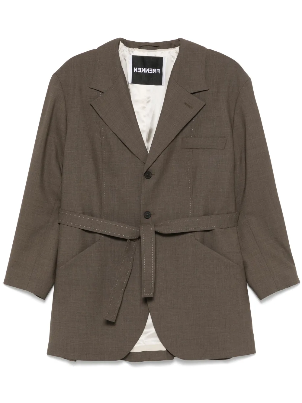 Меланжевый блейзер Frenken, коричневый
Меланжевый блейзер Frenken, коричневый