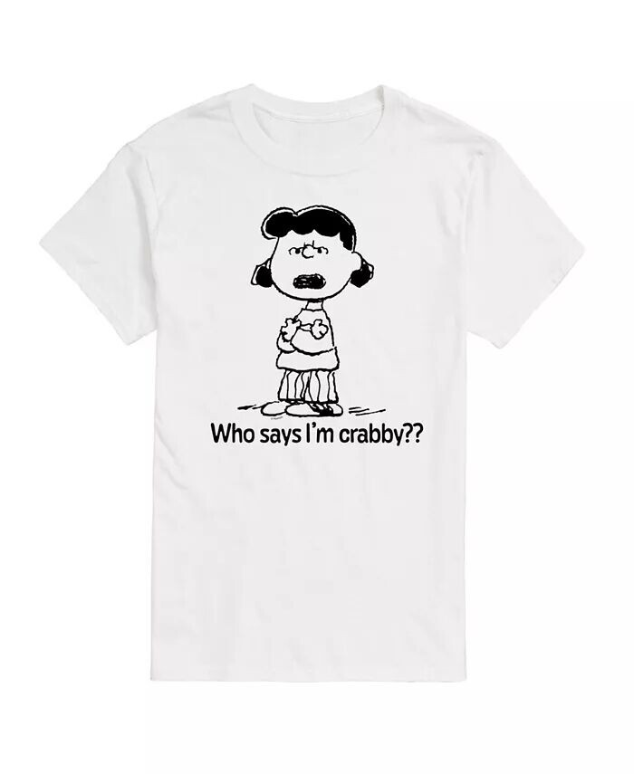 Мужская футболка с коротким рукавом Hybrid Apparel Peanuts Crabby AIRWAVES, белый
Мужская футболка с коротким рукавом Hybrid Apparel Peanuts Crabby AIRWAVES, белый