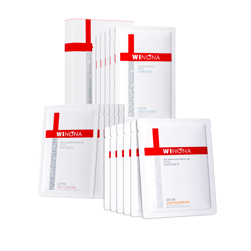 Гидратирующая серия для чувствительной кожи специальная серия ухода тканевая маски unisex Winona
Гидратирующая серия для чувствительной кожи специальная серия ухода тканевая маски unisex Winona