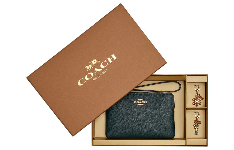 Кожаный клатч-браслет Cross Grain мини для женщин Jasper COACH
Кожаный клатч-браслет Cross Grain мини для женщин Jasper COACH