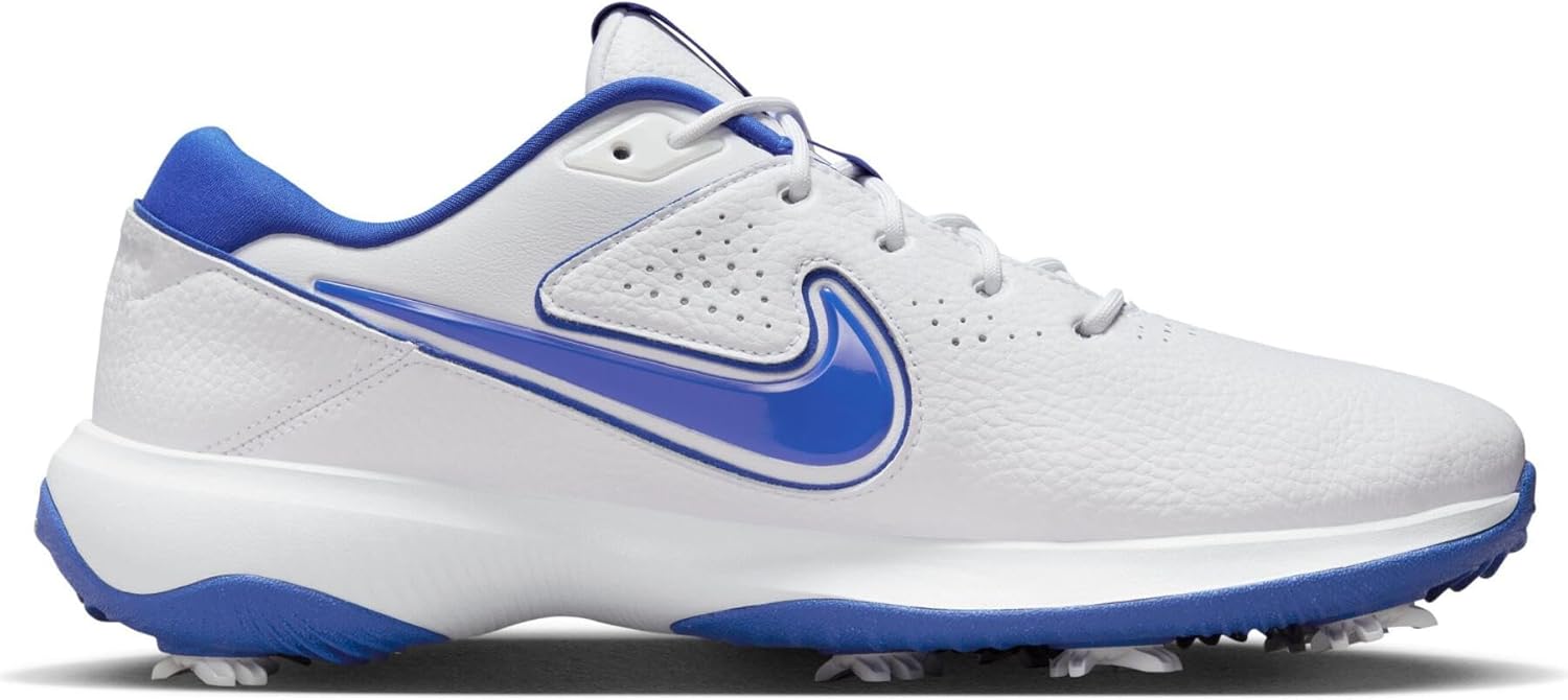 Мужские кроссовки для гольфа Nike Victory Pro 3 (широкие) (DX9028-003, черный/холодный серый/белый), White/Hyper Royal
Мужские кроссовки для гольфа Nike Victory Pro 3 (широкие) (DX9028-003, черный/холодный серый/белый), White/Hyper Royal