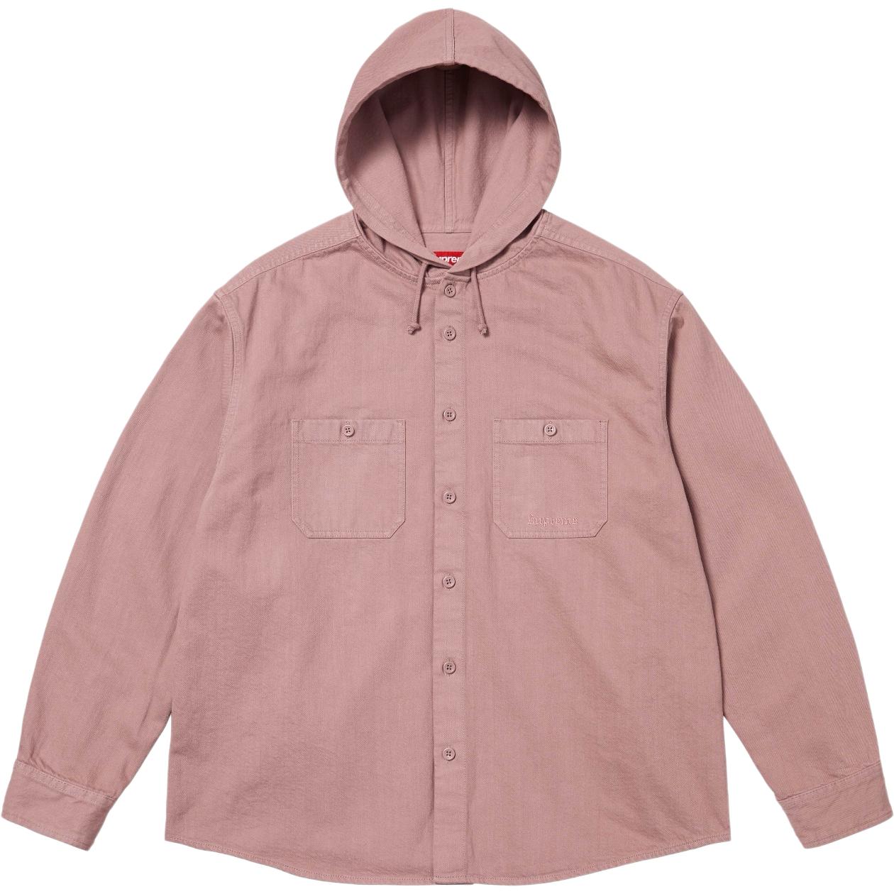 Рубашка SS25 WEEK19 Hooded Denim Shirt Unisex Supreme, розовый
Рубашка SS25 WEEK19 Hooded Denim Shirt Unisex Supreme, розовый