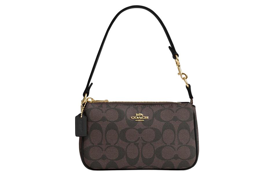 Нолитa ПВХ с кожаными вставками сумка через плечо, клатч, ручная сумочка, женская коричневая COACH
Нолитa ПВХ с кожаными вставками сумка через плечо, клатч, ручная сумочка, женская коричневая COACH