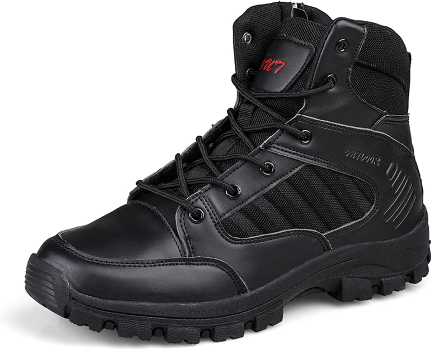 Мужские ботинки военного тактического стиля из замшевой кожи с сеткой, на шнуровке Tengfeifly, черный
Мужские ботинки военного тактического стиля из замшевой кожи с сеткой, на шнуровке Tengfeifly, черный