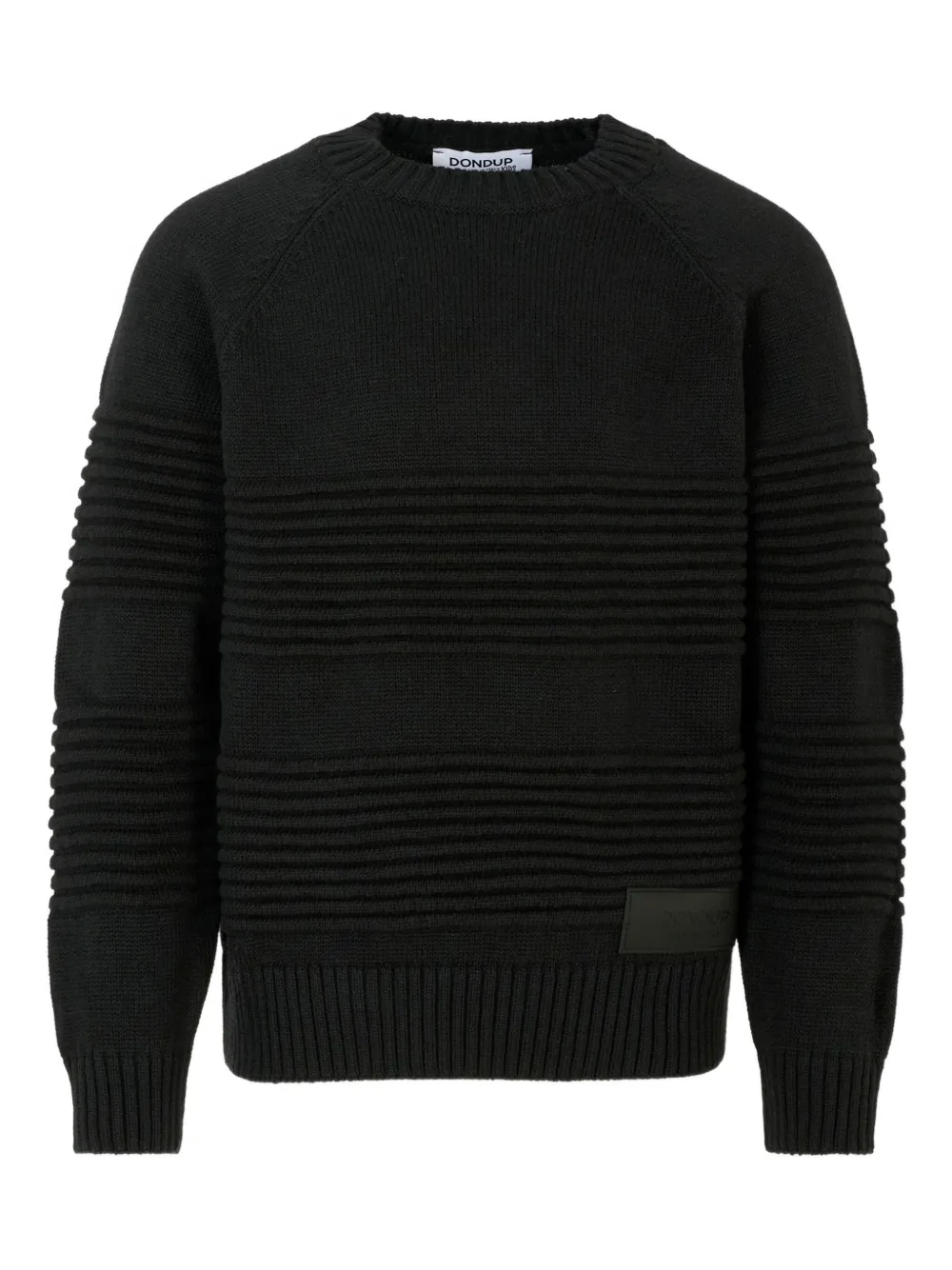 Свитер с круглым вырезом из ребристой ткани DONDUP KIDS, черный
Свитер с круглым вырезом из ребристой ткани DONDUP KIDS, черный