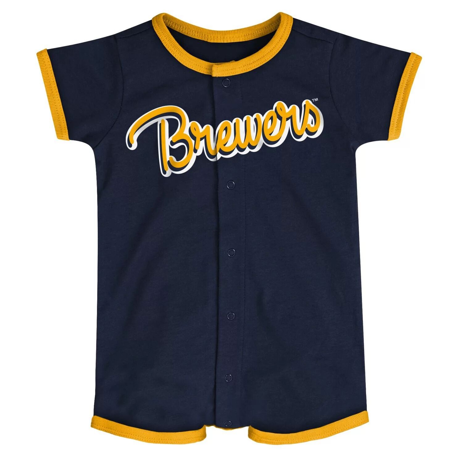 Темно-синий комбинезон для младенцев Milwaukee Brewers Power Hitter Outerstuff
Темно-синий комбинезон для младенцев Milwaukee Brewers Power Hitter Outerstuff