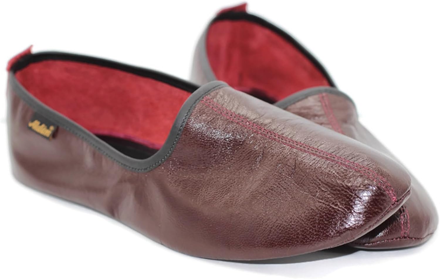 Мужские кожаные домашние тапочки Akdam Mens Indoor Bordeaux, традиционные бабуши, босоногое мокасиновое исполнение
Мужские кожаные домашние тапочки Akdam Mens Indoor Bordeaux, традиционные бабуши, босоногое мокасиновое исполнение