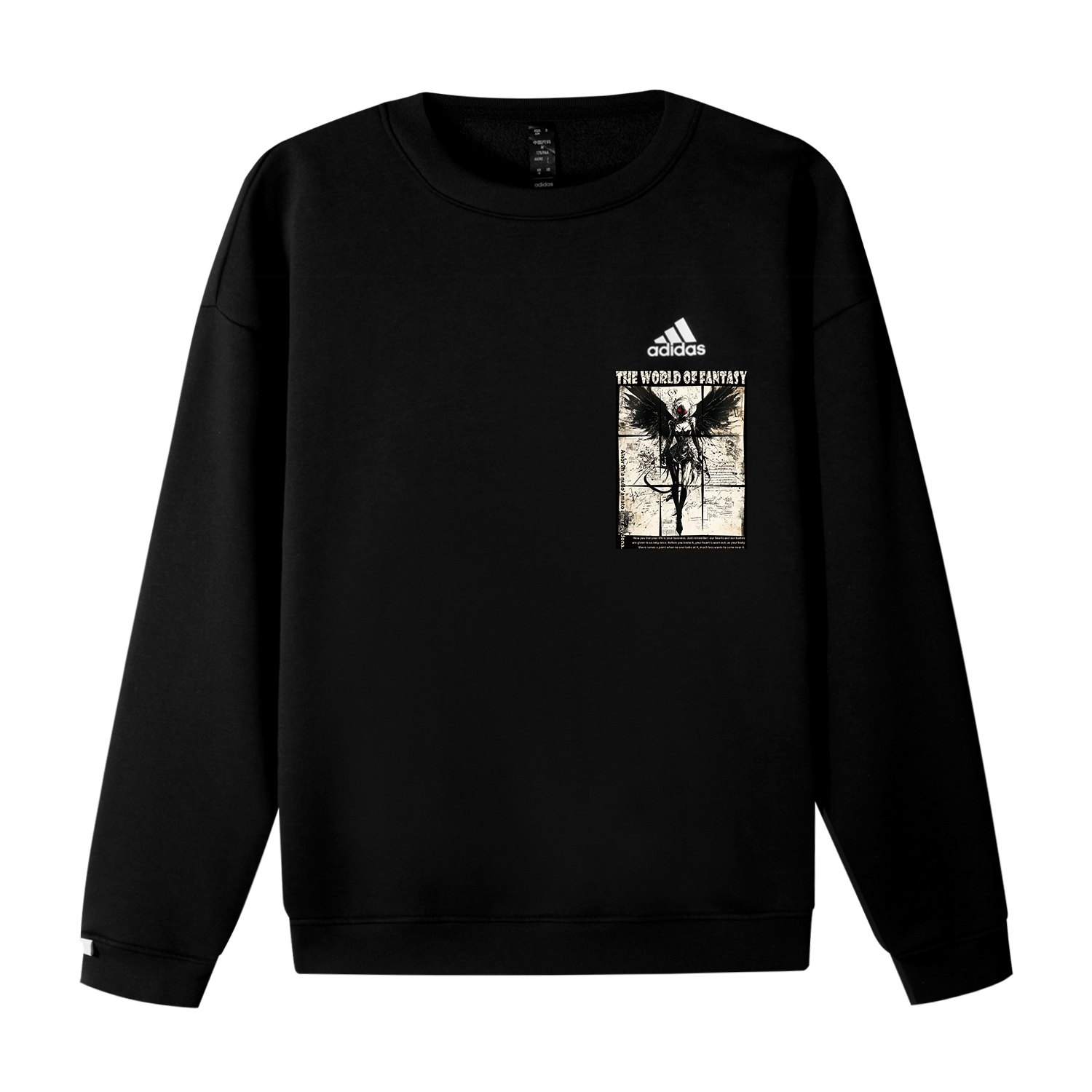 Adidas Толстовка LABEL унисекс, черная
Adidas Толстовка LABEL унисекс, черная