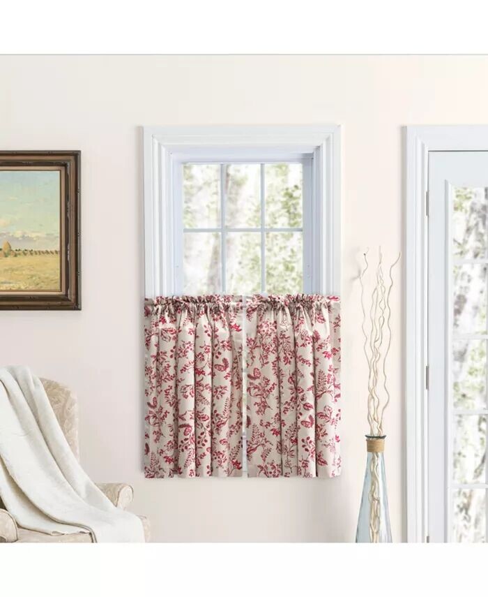 Пара карманных ярусных штор Waverly Gardens Rod, 84 дюйма Ш x 24 дюйма Д Ricardo, красный
Пара карманных ярусных штор Waverly Gardens Rod, 84 дюйма Ш x 24 дюйма Д Ricardo, красный