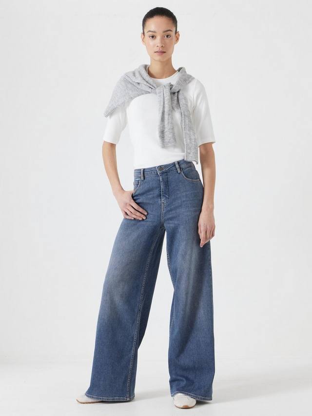 Джинсы nessa из органического хлопка с богатыми широкими штанинами HUSH, цвет Blue Grey Wash
Джинсы nessa из органического хлопка с богатыми широкими штанинами HUSH, цвет Blue Grey Wash