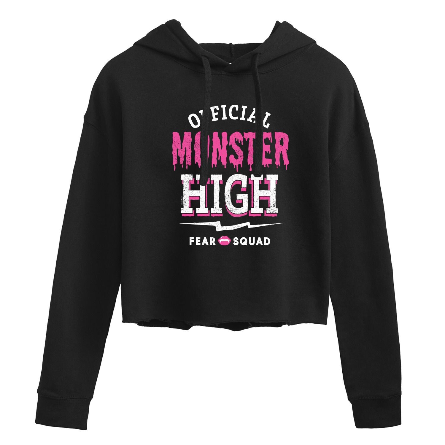 Укороченная толстовка с рисунком Monster High Official Fang Club Licensed Character, черный
Укороченная толстовка с рисунком Monster High Official Fang Club Licensed Character, черный