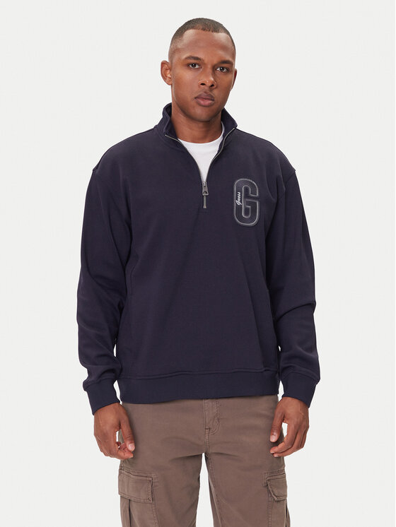 Свитшот regular fit M5BQ18 K0552 Guess, синий
Свитшот regular fit M5BQ18 K0552 Guess, синий