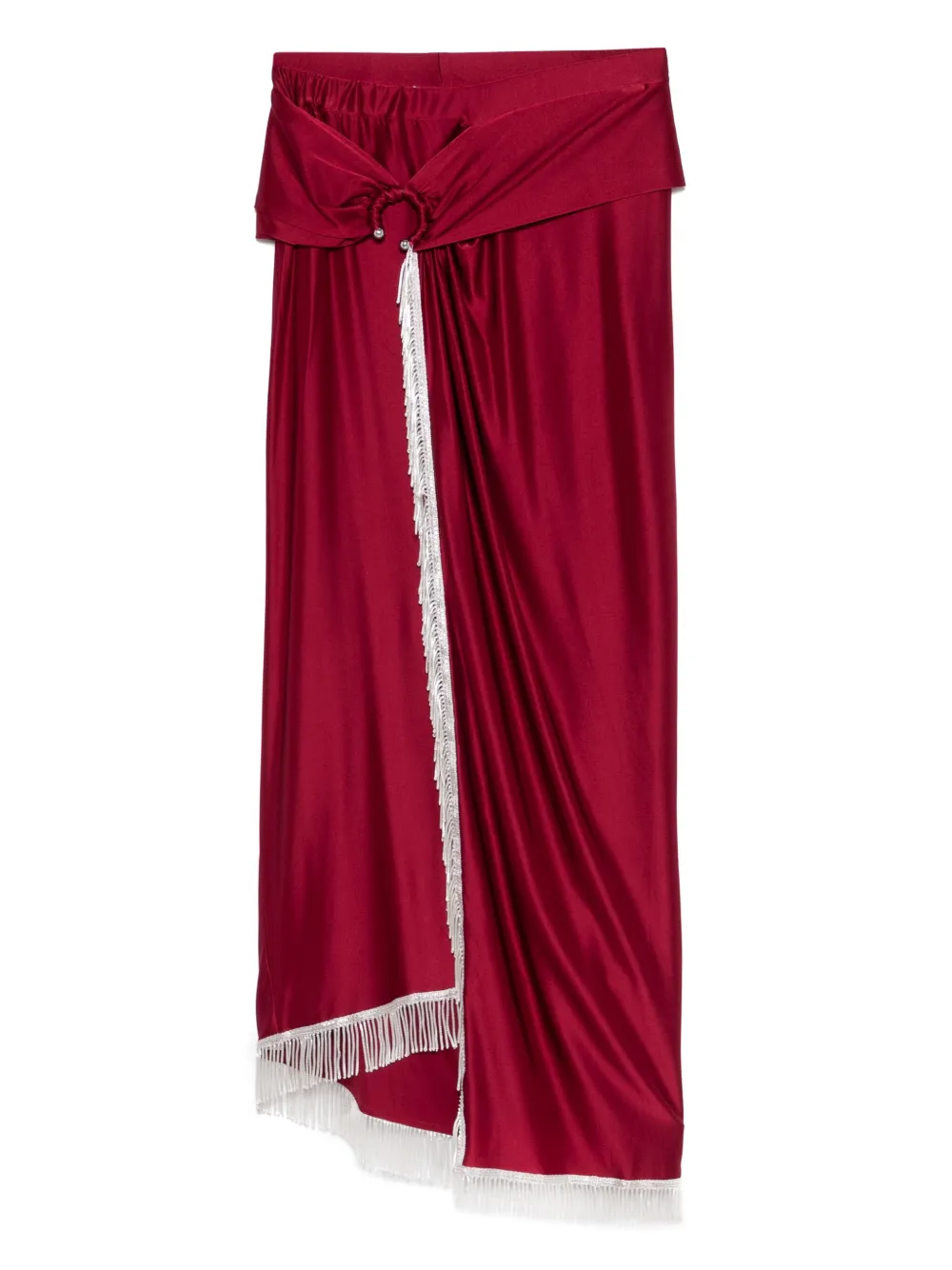 Юбка миди с бахромой Rabanne, красный
Юбка миди с бахромой Rabanne, красный