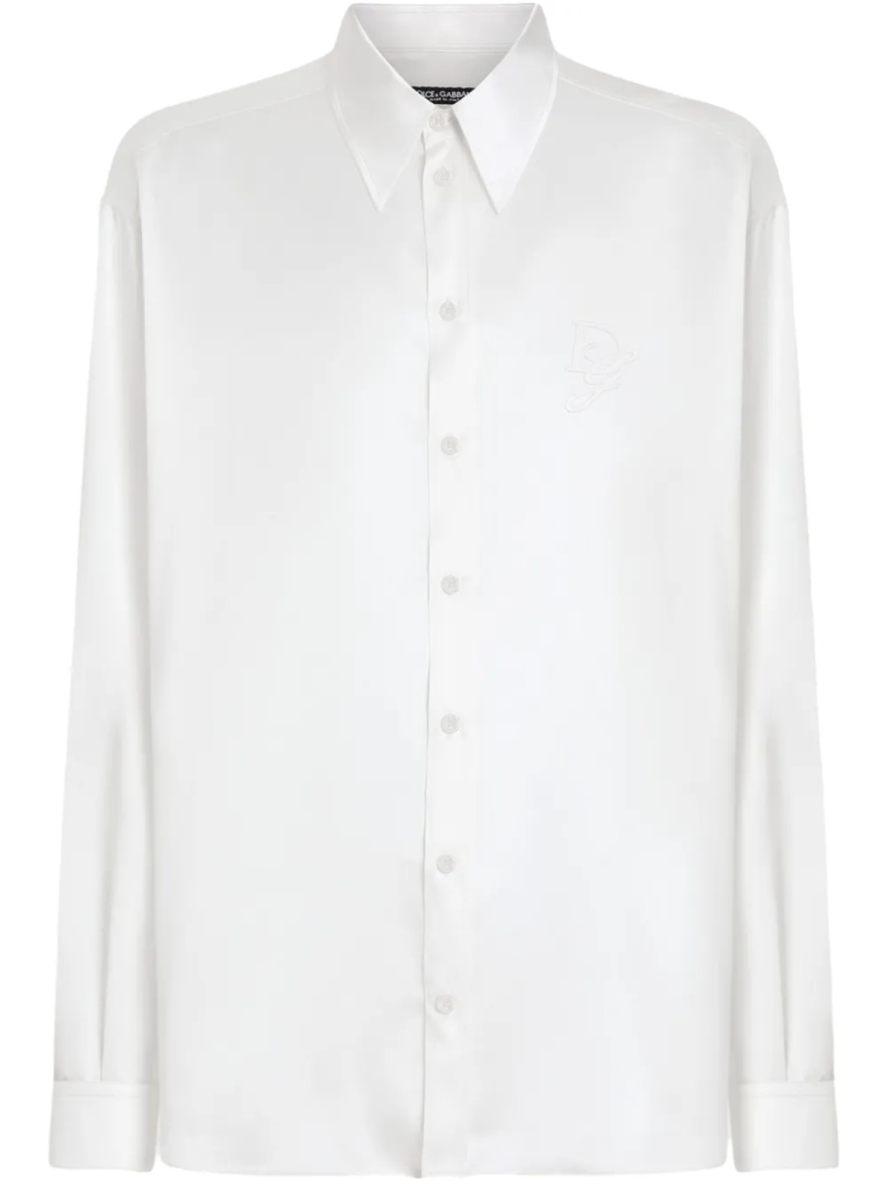 Шелковая рубашка Dolce & Gabbana, белый
Шелковая рубашка Dolce & Gabbana, белый