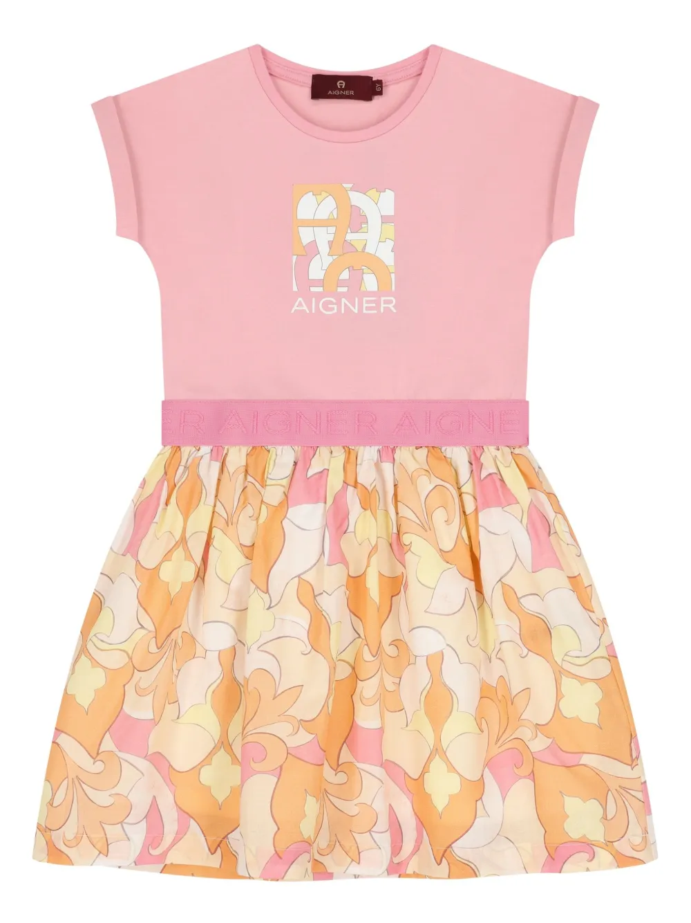 Платье с логотипом Aigner Kids, розовый
Платье с логотипом Aigner Kids, розовый