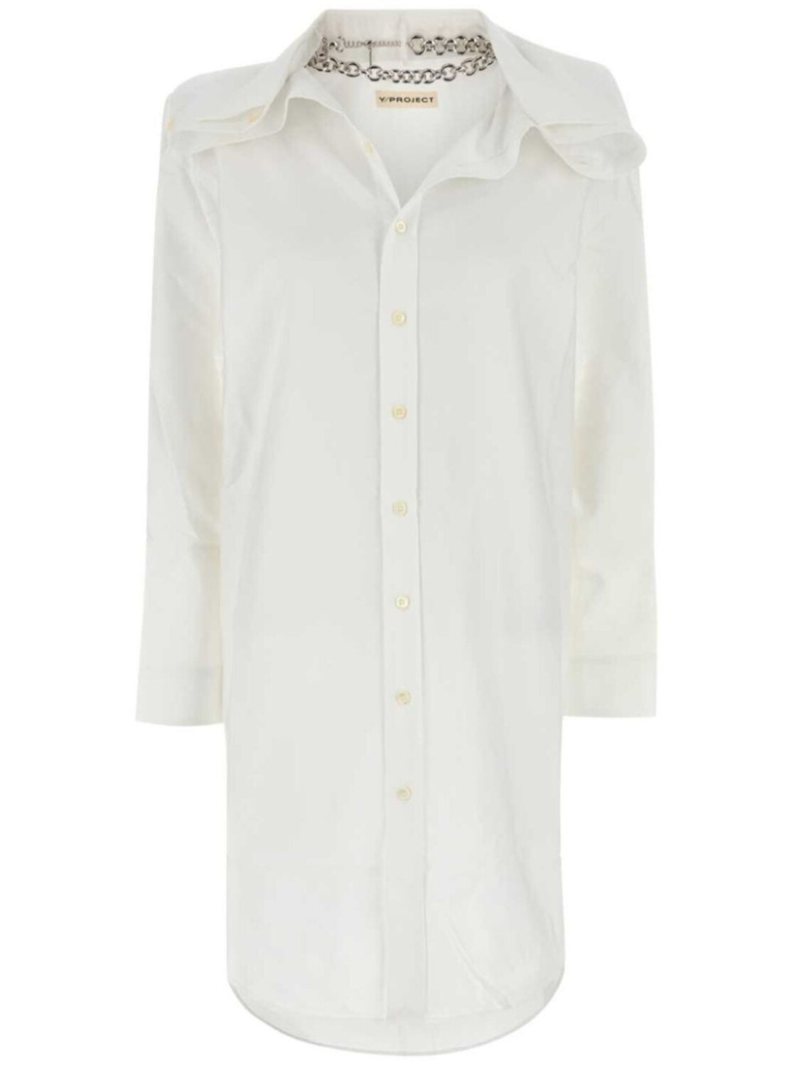 Платье-рубашка оксфорд Y/Project, белый
Платье-рубашка оксфорд Y/Project, белый