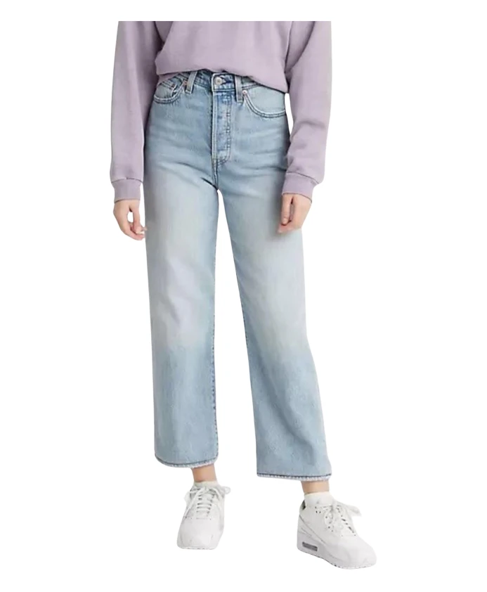 Прямые джинсы с ремешками до щиколотки Levi'S, синий
Прямые джинсы с ремешками до щиколотки Levi'S, синий