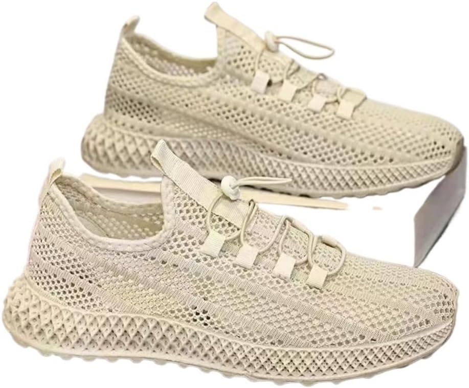 Летние сетчатые кроссовки для бега, дышащие спортивные туфли, удобная и модная обувь 2025 года, легкая для активного отдыха Lokolucx, бежевый
Летние сетчатые кроссовки для бега, дышащие спортивные туфли, удобная и модная обувь 2025 года, легкая для активного отдыха Lokolucx, бежевый