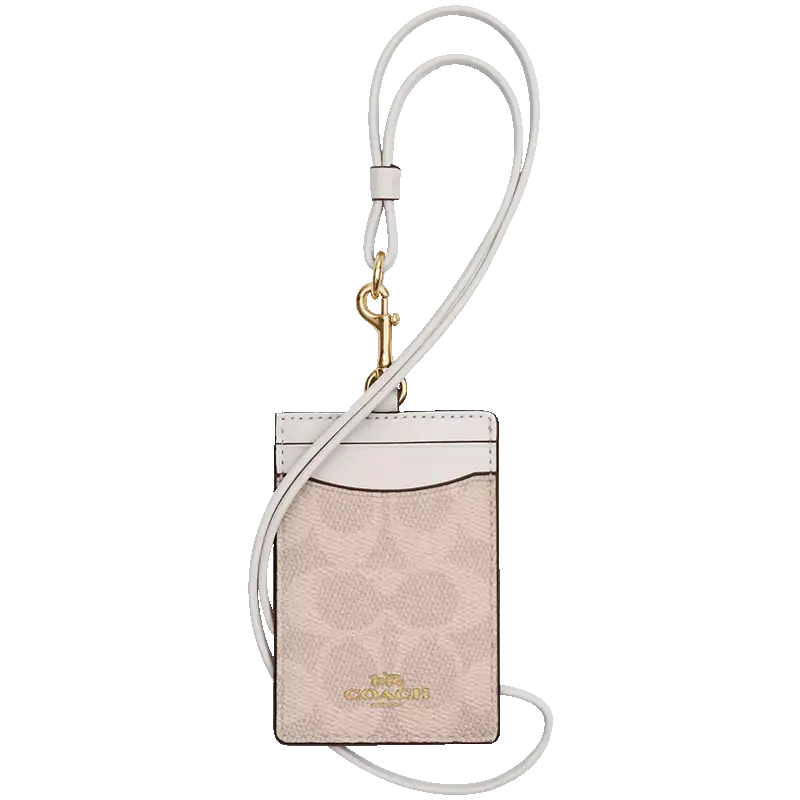 COACH Виниловый картхолдер мини женский Milk Tea и White
COACH Виниловый картхолдер мини женский Milk Tea и White