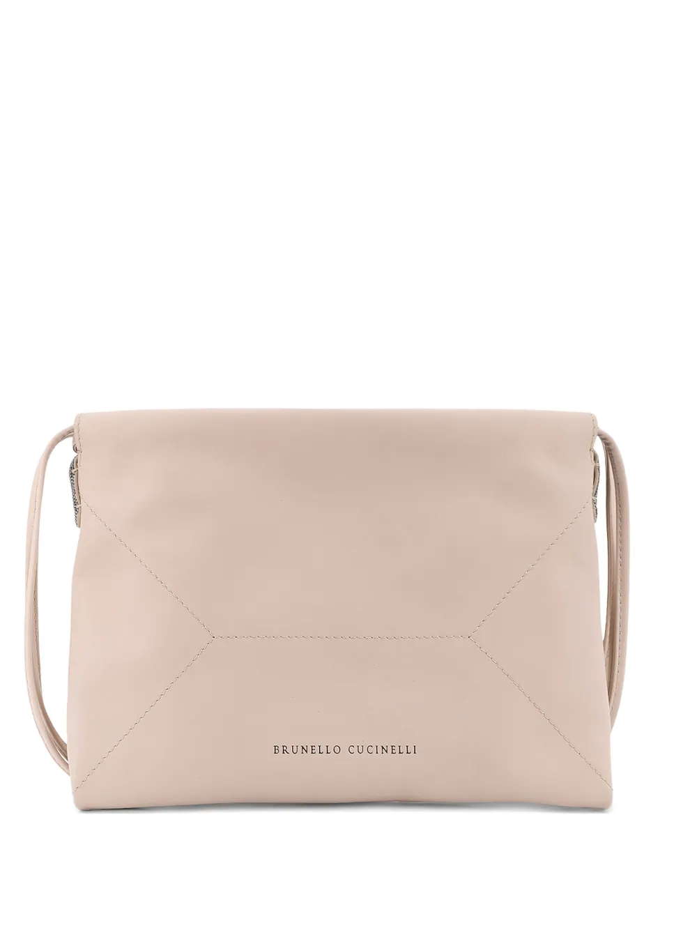 Сумка через плечо с логотипом Brunello Cucinelli, бежевый
Сумка через плечо с логотипом Brunello Cucinelli, бежевый