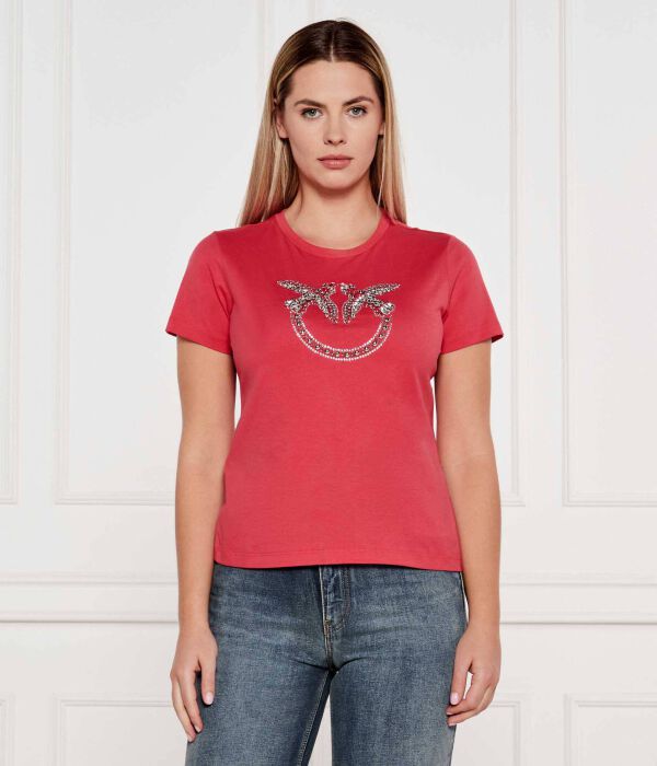 Футболка Квентин Regular fit Pinko, красный
Футболка Квентин Regular fit Pinko, красный