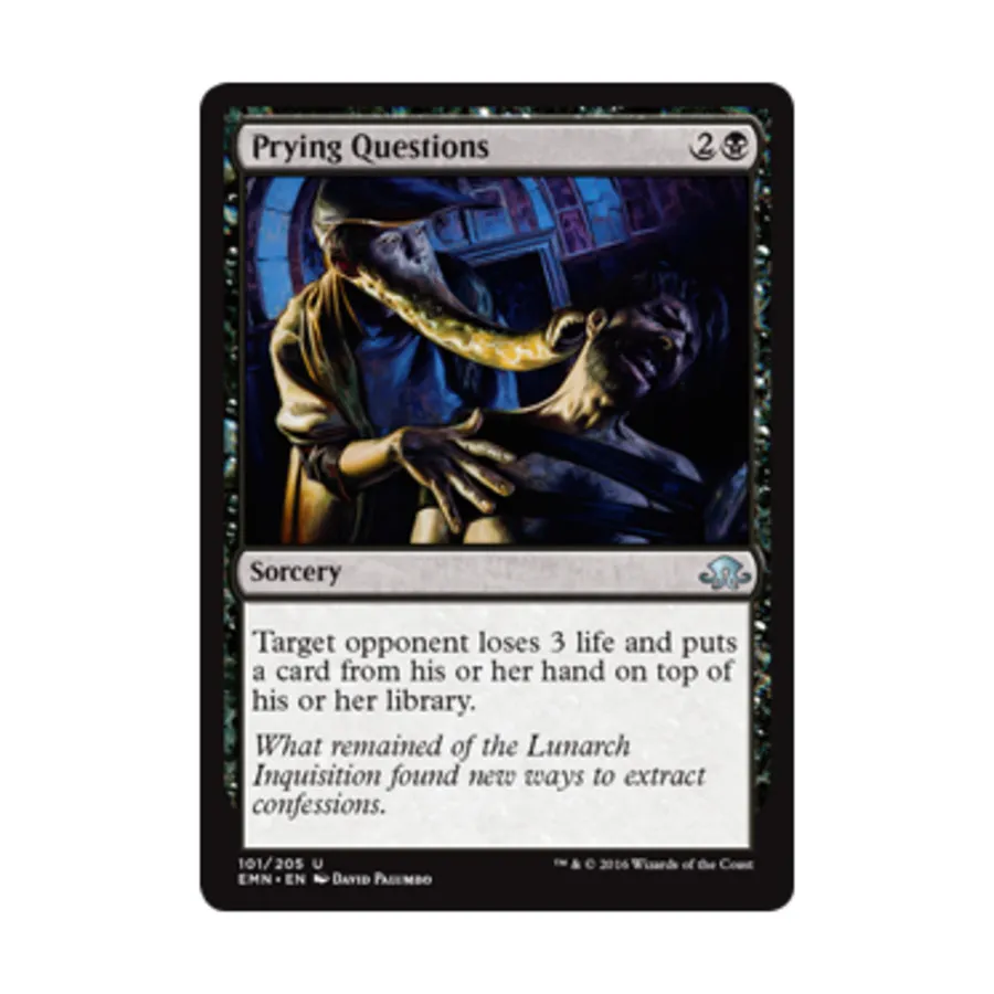 CCG Любопытные вопросы (U), MTG - Eldritch Moon
CCG Любопытные вопросы (U), MTG - Eldritch Moon