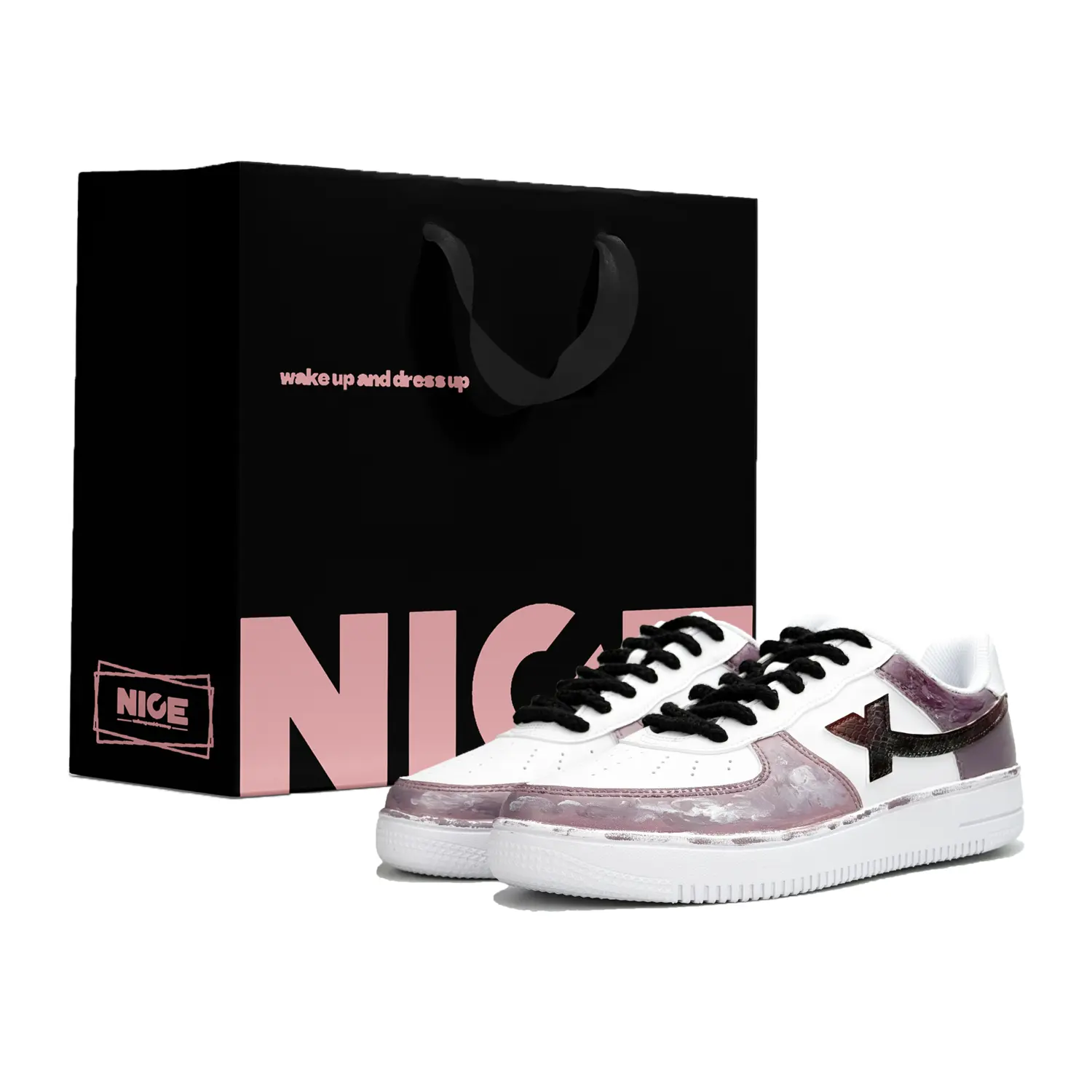 XTEP Кроссовки Air Force One Unisex низкие белые с фиолетовым, цвет White Purple
XTEP Кроссовки Air Force One Unisex низкие белые с фиолетовым, цвет White Purple