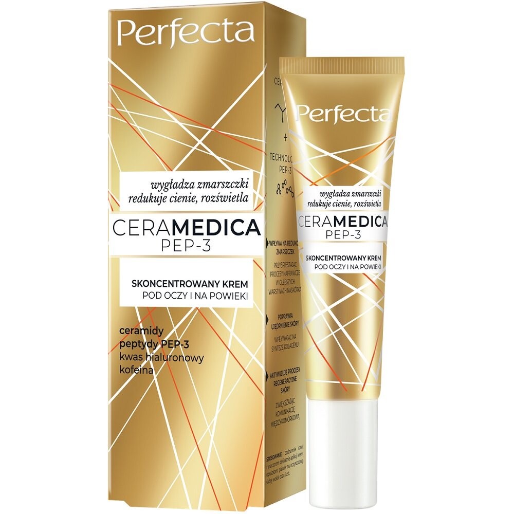 Perfecta, Ceramedica Pep-3 Концентрированный крем для глаз и век, 15 мл
Perfecta, Ceramedica Pep-3 Концентрированный крем для глаз и век, 15 мл