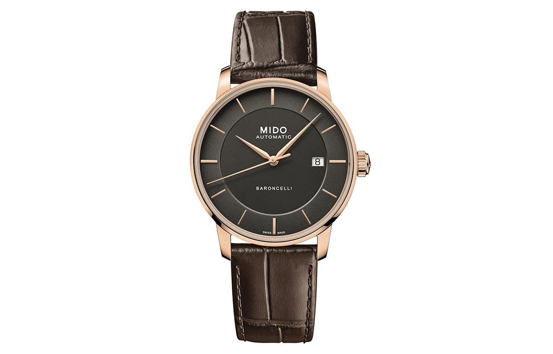 MIDO Часы Men's Baroncelli Watch, Black
MIDO Часы Men's Baroncelli Watch, Black