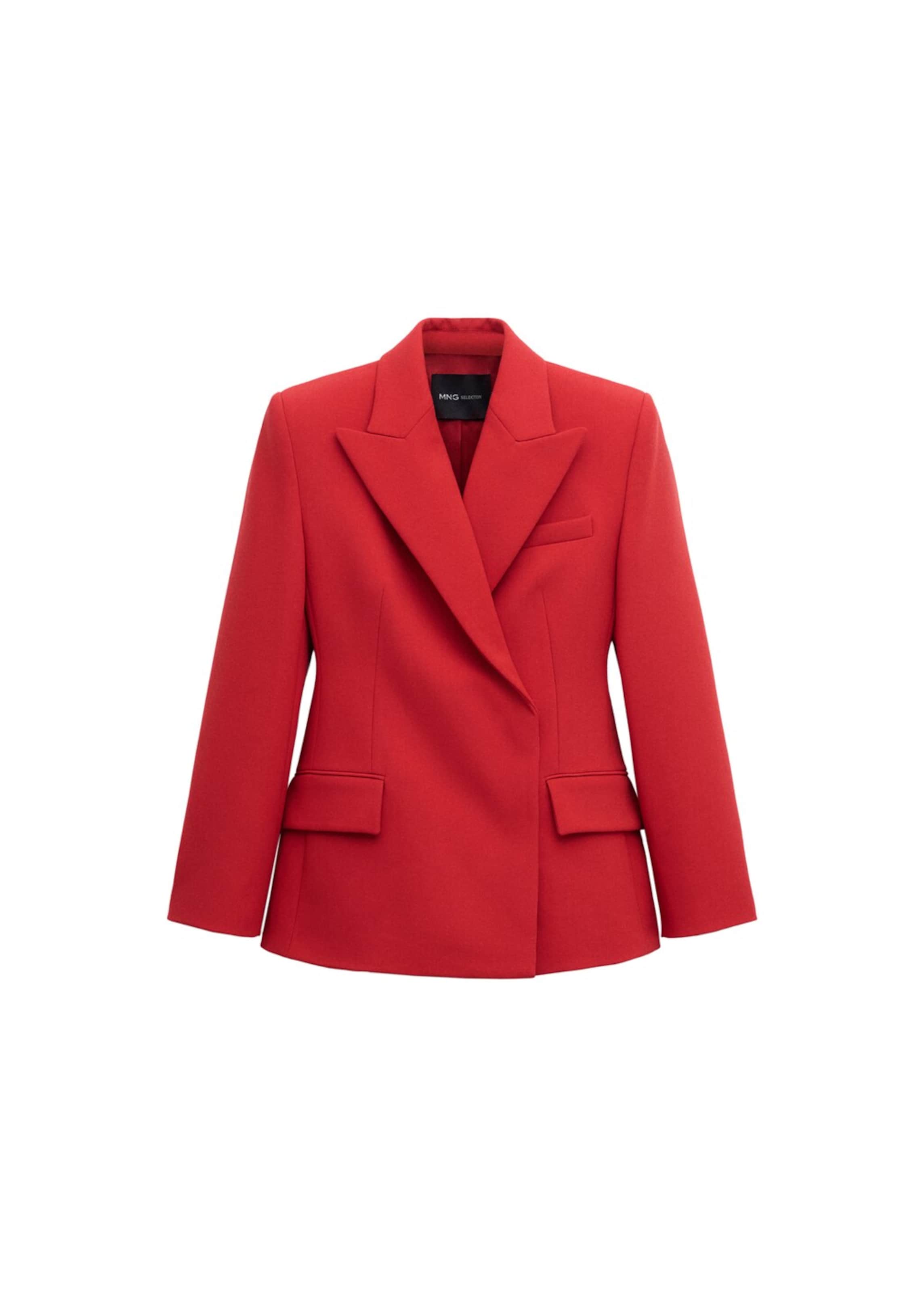 MANGO Блейзер 'Kansas' в красном цвете
MANGO Блейзер 'Kansas' в красном цвете