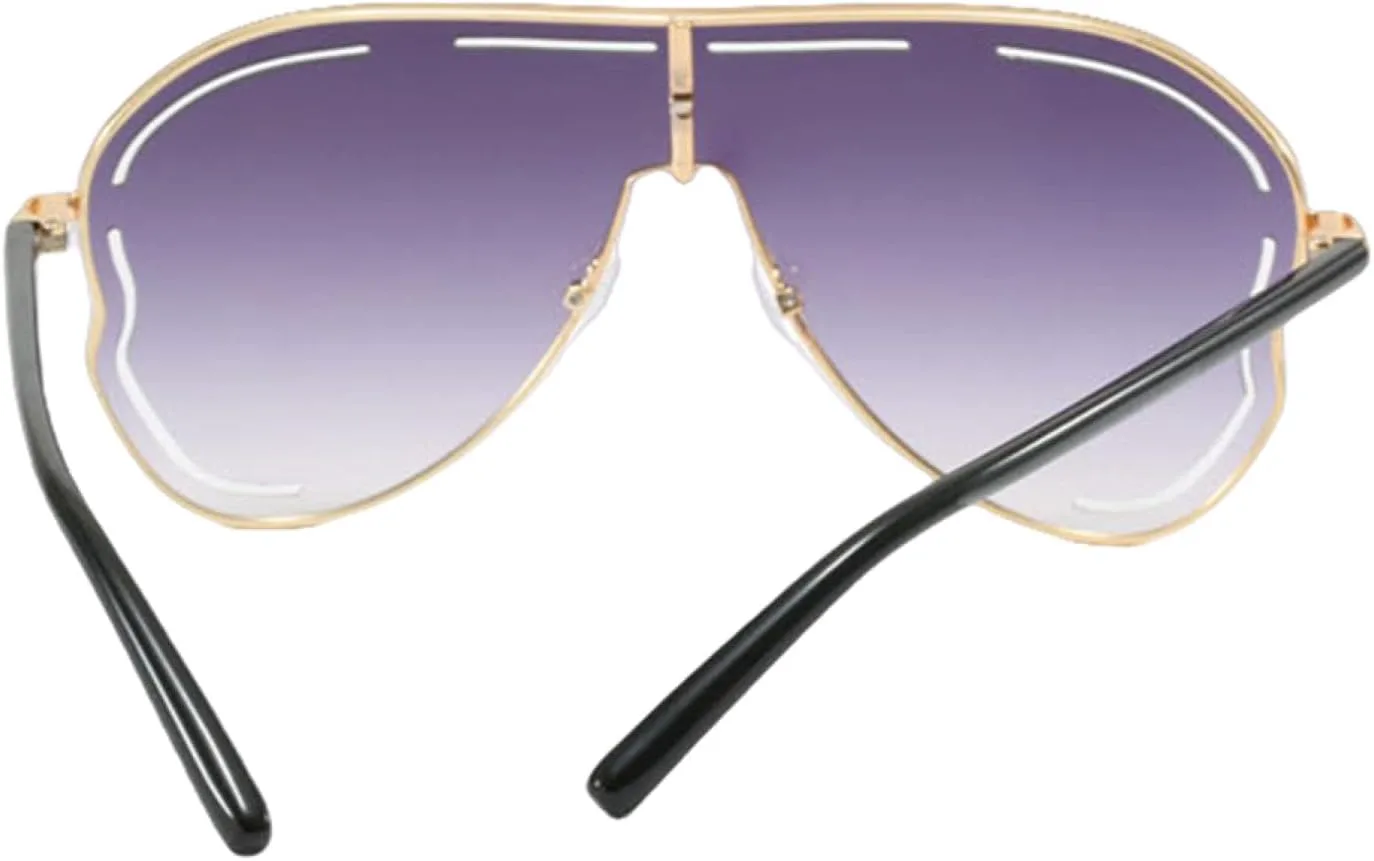 Роскошные винтажные солнцезащитные очки в форме полой бабочки для женщин в стиле панк, популярные, крупная оправа, защита от УФ-излучения UV400 TYUVIVO, Purple Pink
Роскошные винтажные солнцезащитные очки в форме полой бабочки для женщин в стиле панк, популярные, крупная оправа, защита от УФ-излучения UV400 TYUVIVO, Purple Pink