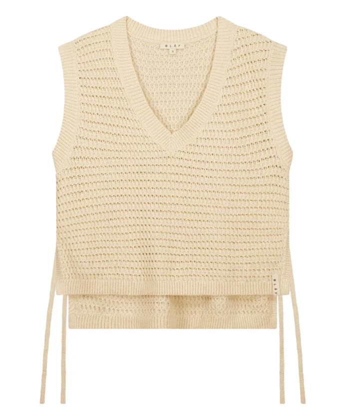 Открытый кардиган кремового цвета Olaf Hussein, белый
Открытый кардиган кремового цвета Olaf Hussein, белый