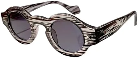 Модные винтажные круглые солнцезащитные очки в тонкой оправе для женщин и мужчин. Роскошные солнцезащитные очки в стиле стимпанк с заклепками MTZJH, Stripe Black
Модные винтажные круглые солнцезащитные очки в тонкой оправе для женщин и мужчин. Роскошные солнцезащитные очки в стиле стимпанк с заклепками MTZJH, Stripe Black