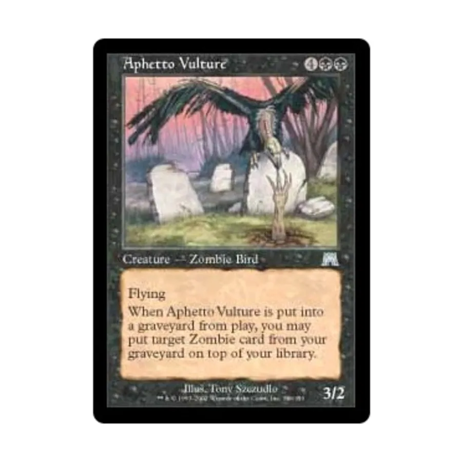 CCG Афетто Стервятник (U), MTG - Onslaught
CCG Афетто Стервятник (U), MTG - Onslaught