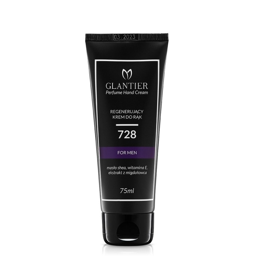 Glantier 728, Мужской восстанавливающий крем для рук, 75 мл
Glantier 728, Мужской восстанавливающий крем для рук, 75 мл