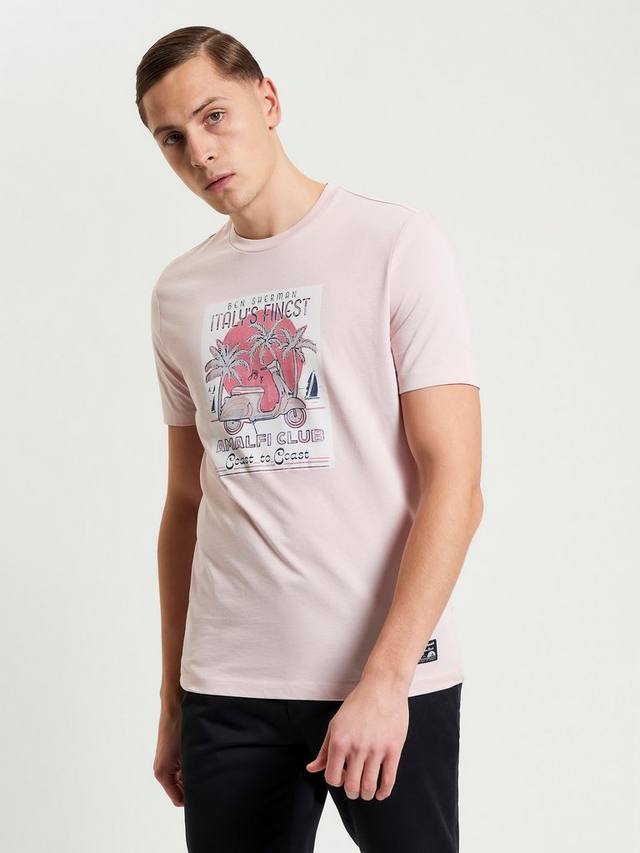 Футболка Amalfi с принтом из органического хлопка Regular Fit Ben Sherman, Blush Pink
Футболка Amalfi с принтом из органического хлопка Regular Fit Ben Sherman, Blush Pink