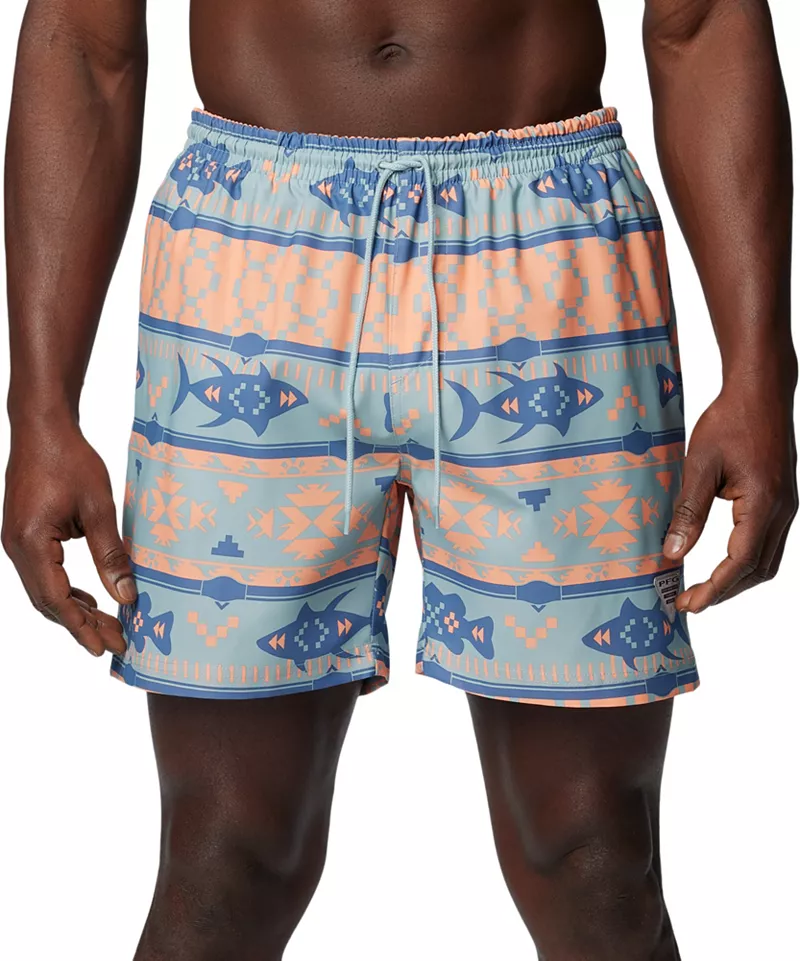 Мужские шорты для плавания Columbia 6 дюймов PFG Rambler с внутренним швом, цвет Crushed Blue Retrofin
Мужские шорты для плавания Columbia 6 дюймов PFG Rambler с внутренним швом, цвет Crushed Blue Retrofin