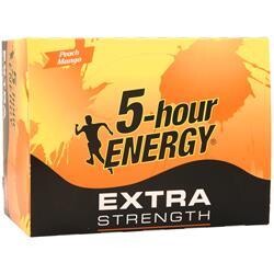 5 Hour Energy Особо крепкий. Персик Манго 12 бутылок
5 Hour Energy Особо крепкий. Персик Манго 12 бутылок