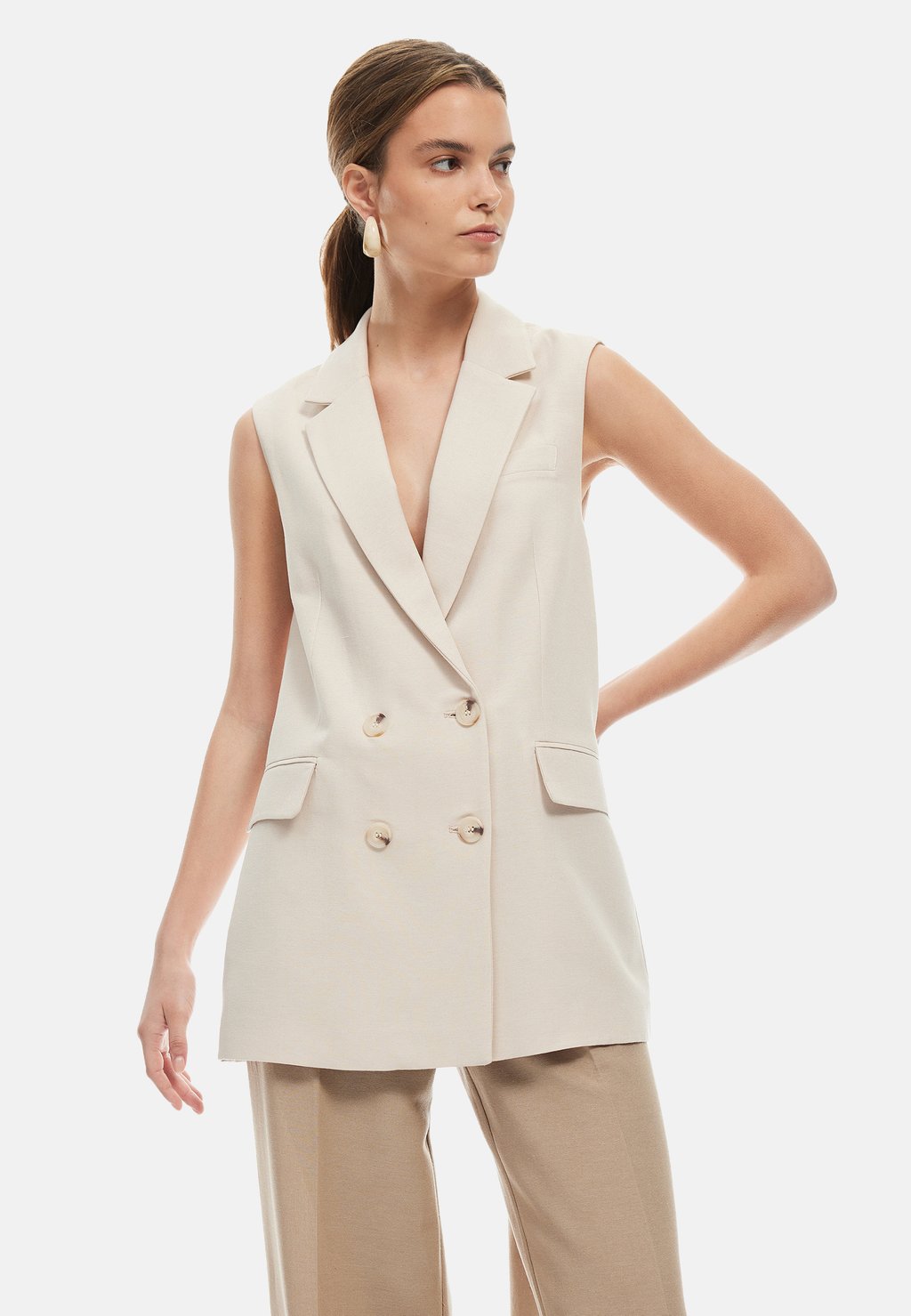 Жилет Koton, бежевый
Жилет Koton, бежевый