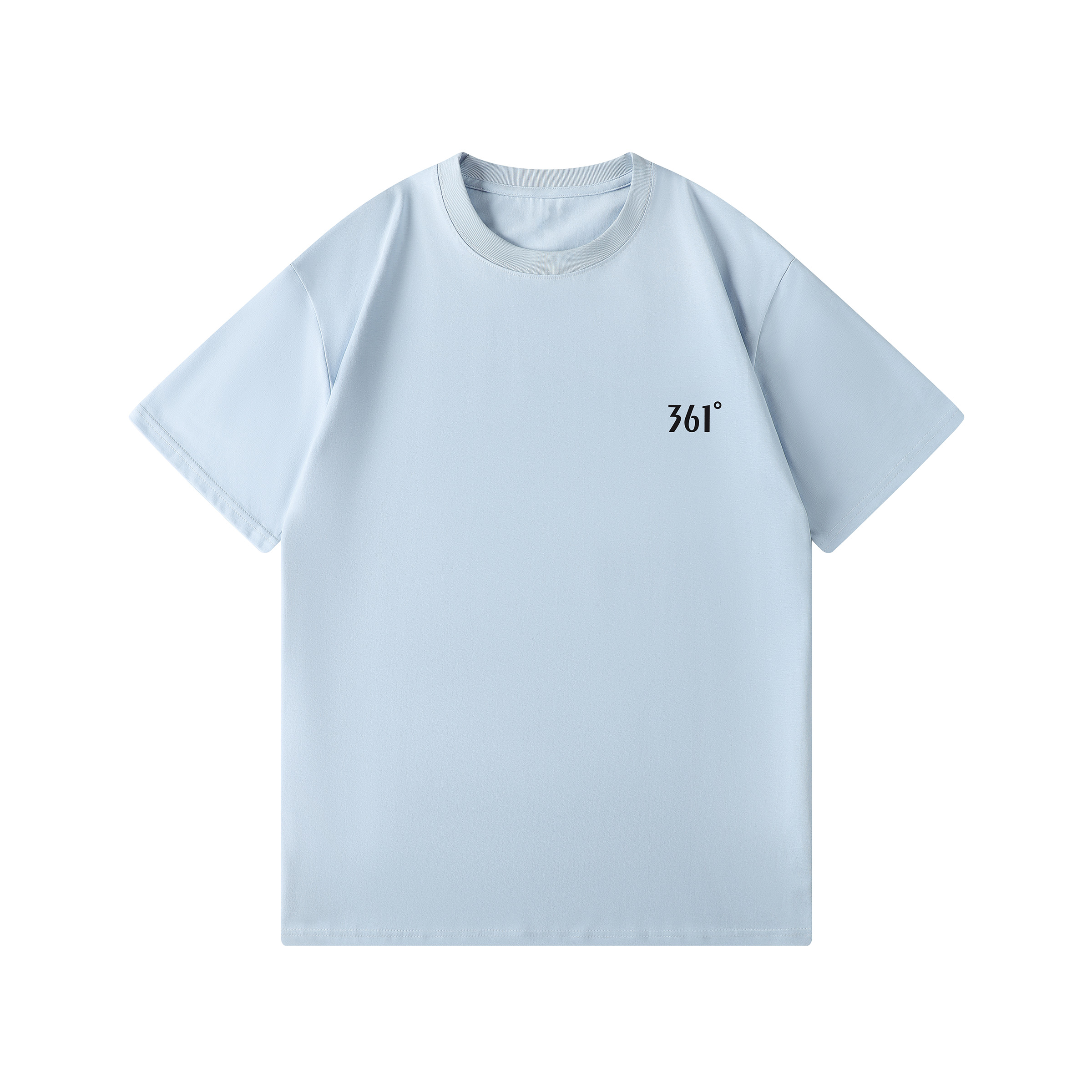 361° Футболка Unisex Sky Blue Crew Neck Moderate Straight Fit
361° Футболка Unisex Sky Blue Crew Neck Moderate Straight Fit