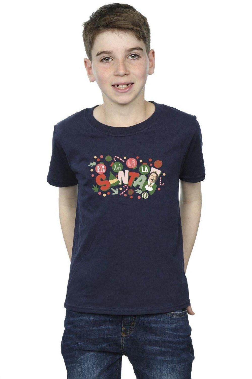 Футболка Санта Фа Ла Ла Ла Elf, темно-синий
Футболка Санта Фа Ла Ла Ла Elf, темно-синий