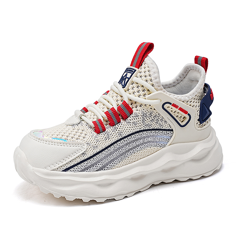 Легкие амортизирующие низкие детские кроссовки для бега FIRS Kids, бежевый/красный
Легкие амортизирующие низкие детские кроссовки для бега FIRS Kids, бежевый/красный