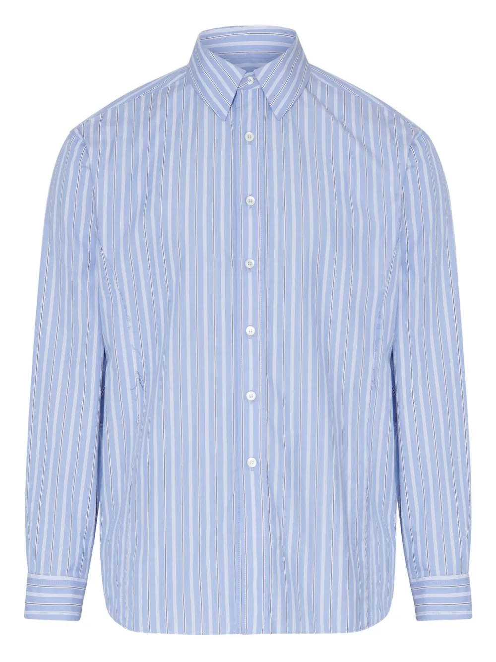 Полосатая рубашка с длинными рукавами MAISON MARGIELA, синий
Полосатая рубашка с длинными рукавами MAISON MARGIELA, синий