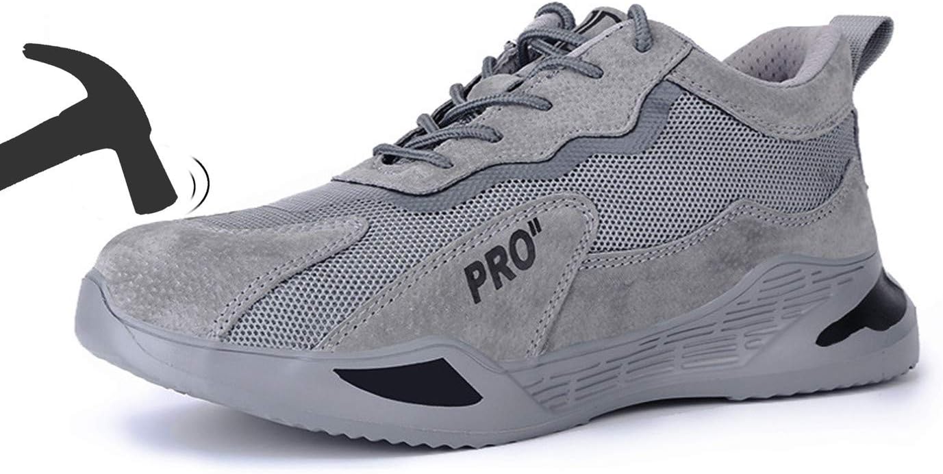 Защитные ботинки с стальным носком U-lite для мужчин и женщин, дышащие, легкие, противоударные, неразрушимые промышленные кроссовки для строительства, серый
Защитные ботинки с стальным носком U-lite для мужчин и женщин, дышащие, легкие, противоударные, неразрушимые промышленные кроссовки для строительства, серый