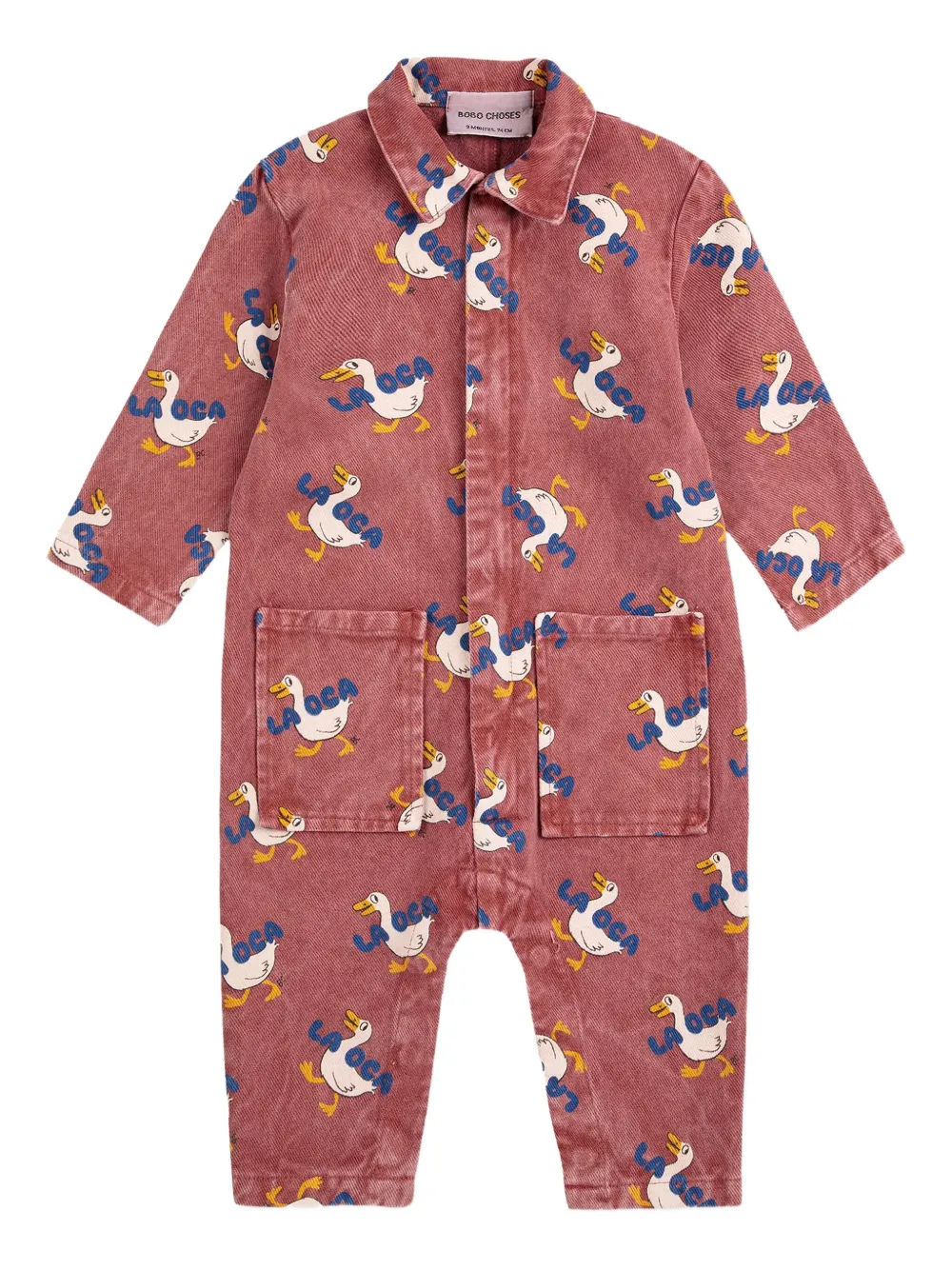 Комбинезон La Oca с воротником Bobo Choses, красный
Комбинезон La Oca с воротником Bobo Choses, красный