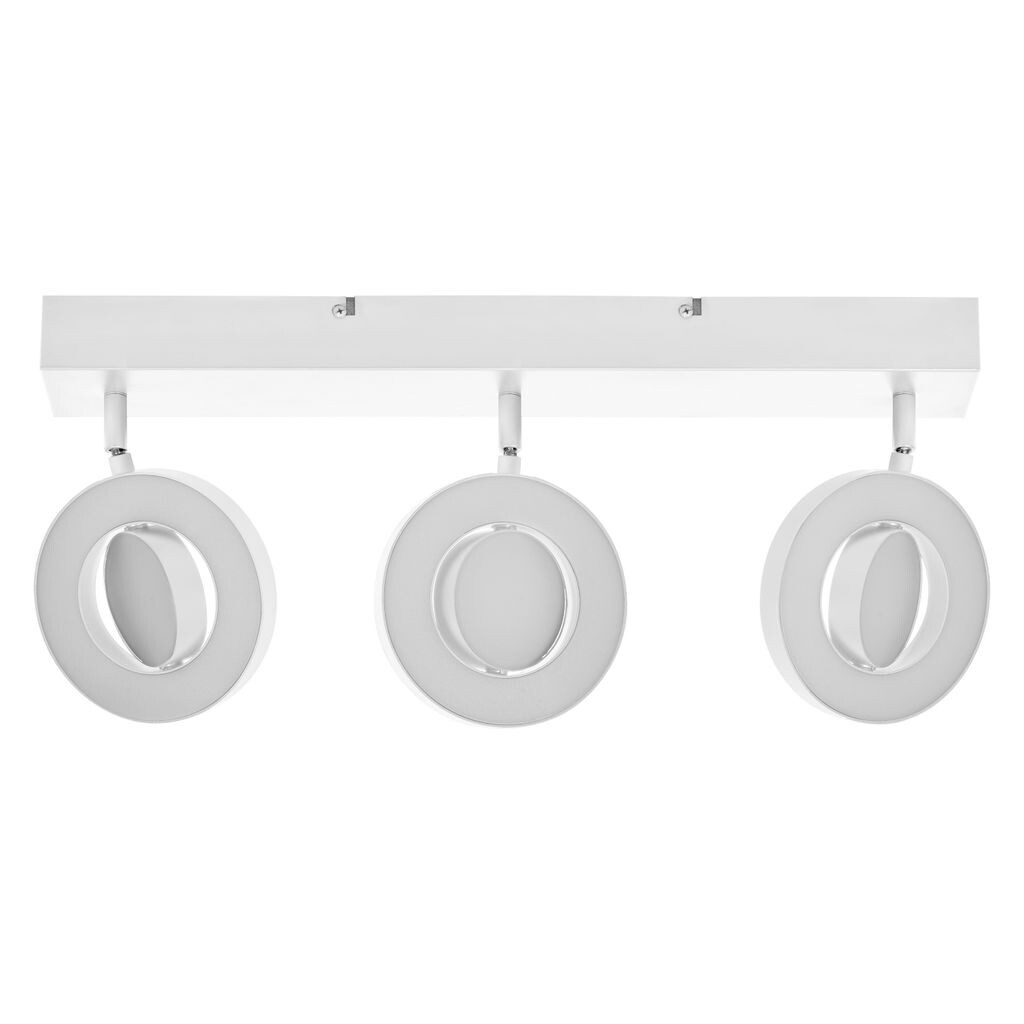 LEDVANCE DECOR SPOT SATURN, 29Вт, 935лм, белый, точечный светильник, регулируемые головки, универсальный, внутренний точечный светильник, 3-ступенчатая регулировка цветовой температуры, высококачественный корпус
LEDVANCE DECOR SPOT SATURN, 29Вт, 935лм, белый, точечный светильник, регулируемые головки, универсальный, внутренний точечный светильник, 3-ступенчатая регулировка цветовой температуры, высококачественный корпус