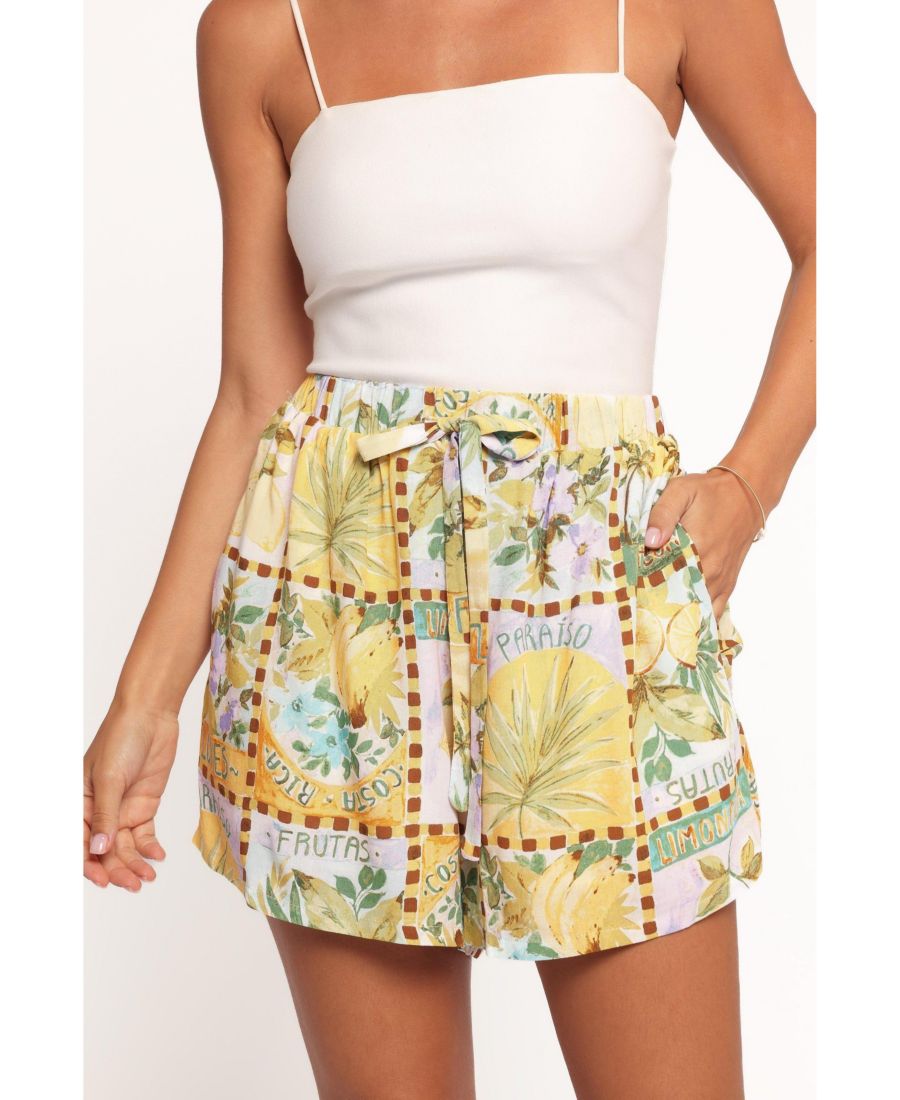 Женские шорты Cancun - Тропическое солнце Petal and Pup, Yellow
Женские шорты Cancun - Тропическое солнце Petal and Pup, Yellow